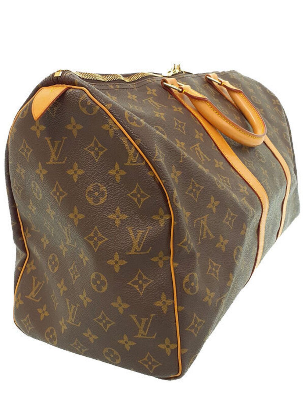 Louis Vuitton Keepall Bag Boston Monogram Brown